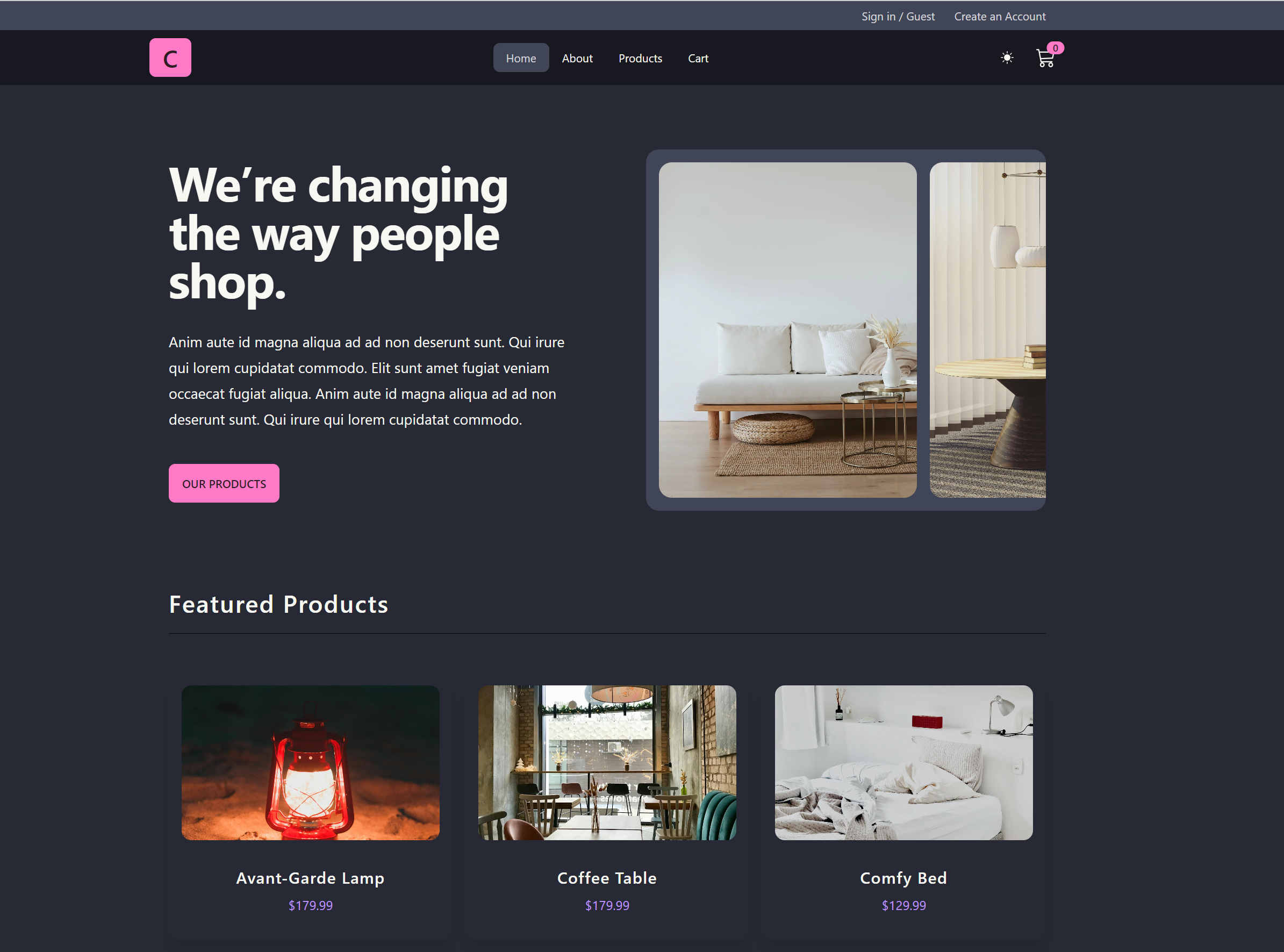 Comfy Store